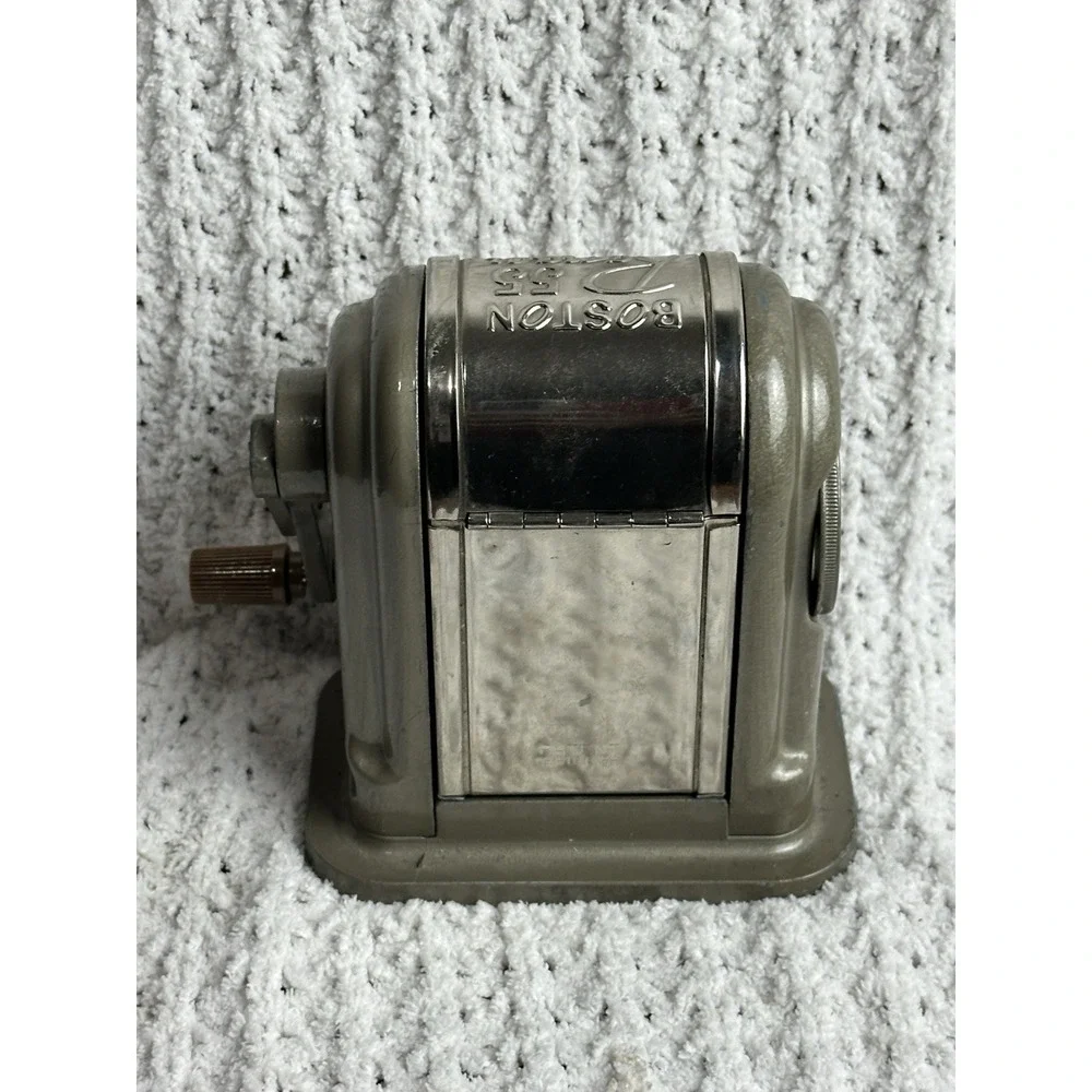 Vintage Boston Ranger 55 Pencil Sharpener 6 Hole Adjustable Selector
